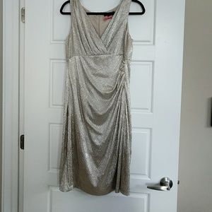 Ralph Lauren Gold Dress